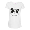 Panda Maternity Scoop Neck T-shirt
