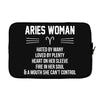 Aries Woman Laptop sleeve