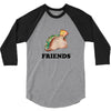 Best Friends Tacos 3/4 Sleeve Shirt