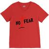 no fear V-Neck Tee