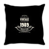 premium vintage 1989 classic perfectly aged limited edition Throw Pillow