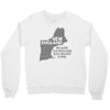 new england, because old england was wicked stupid Crewneck Sweatshirt