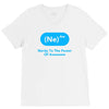 nerdy to the power of awesome V-Neck Tee