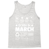 Born In March Tank Top