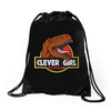 Clever Girl Drawstring Bags
