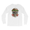 burger skull Long Sleeve Shirts