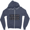 i love the smellof burnt rubber Zipper Hoodie