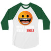 Smile 3/4 Sleeve Shirt