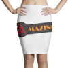 amazing logo arts Pencil Skirts