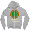 i'm huge in the shire Zipper Hoodie