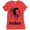 indian warrior fighter Ladies Fitted T-Shirt