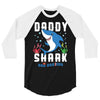 daddy shark doo doo doo family matching 3/4 Sleeve Shirt