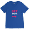 she thinks i'm crazy V-Neck Tee