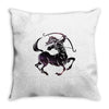sagittarius zodiac galaxy Throw Pillow