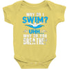 why do i swim why do you breath Baby Onesie