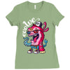 bad milk Ladies Fitted T-Shirt
