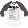 April Girl Facts Taurus 3/4 Sleeve Shirt