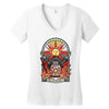 church of the sun Women's V-Neck T-Shirt