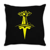 tees for the tesla museum! Throw Pillow
