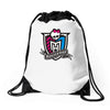 monster high color shield Drawstring Bags