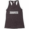make the america great again Racerback Tank