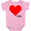 Besties Heart Family Matching Baby Bodysuit