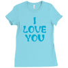 I Love You Ladies Fitted T-Shirt