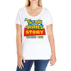another story Ladies Curvy T-Shirt