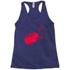 joint smoking brain Racerback Tank
