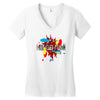 i just killed a clown Women's V-Neck T-Shirt