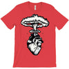 heart and nuclear explosion T-Shirt