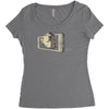 a wild pokeghost appears Women's Triblend Scoop T-shirt