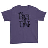 trick or treat halloween Youth Tee