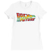 funny typoghrapy Ladies Fitted T-Shirt