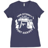 your authority is not recognized in fort kickass Ladies Fitted T-Shirt