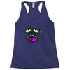 monster face Racerback Tank