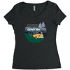 Way Down We Go Women's Triblend Scoop T-shirt