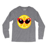 Lemon with Disco Glasses Long Sleeve Shirts