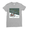 i&rsquo;d lock my bike to yours anytime Ladies Fitted T-Shirt