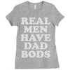 top dad bod Ladies Fitted T-Shirt