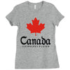 canada ice hockey Ladies Fitted T-Shirt