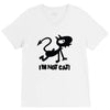 i'm not cat V-Neck Tee