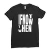 if not Ladies Fitted T-Shirt