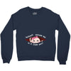 June Peeking Out Asian Baby Girl Crewneck Sweatshirt