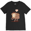 french toast kiss V-Neck Tee