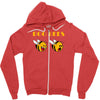 boo bees Zipper Hoodie