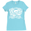 rock and roll Ladies Fitted T-Shirt