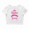 queens are born in january Crop Top