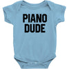 Piano Dude Baby Onesie