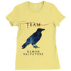 team damon salvatore Ladies Fitted T-Shirt